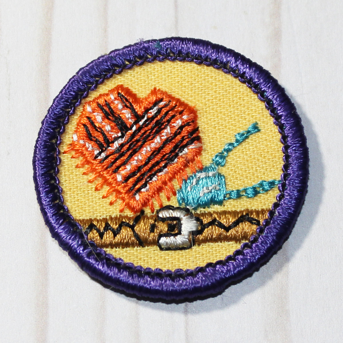 Art To Wear (Purple Border)