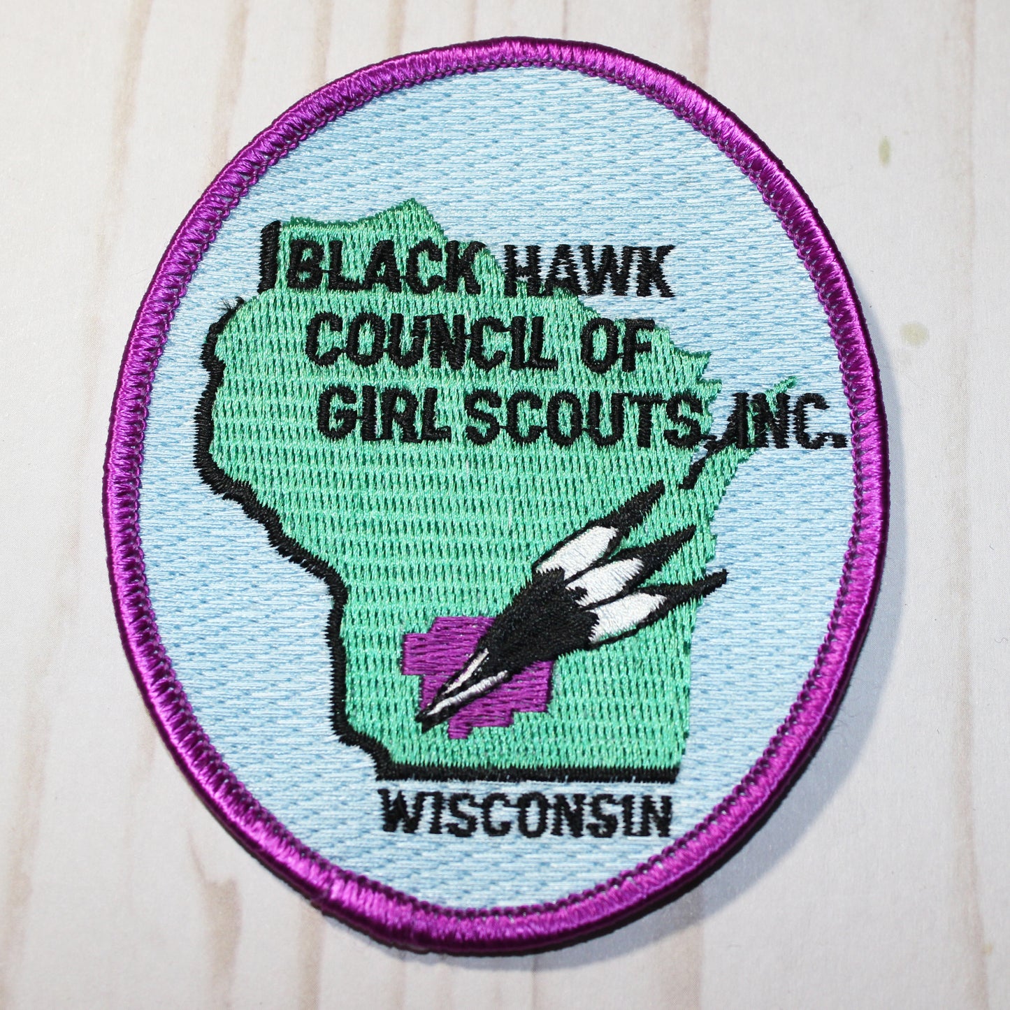 Council Patch - Black Hawk