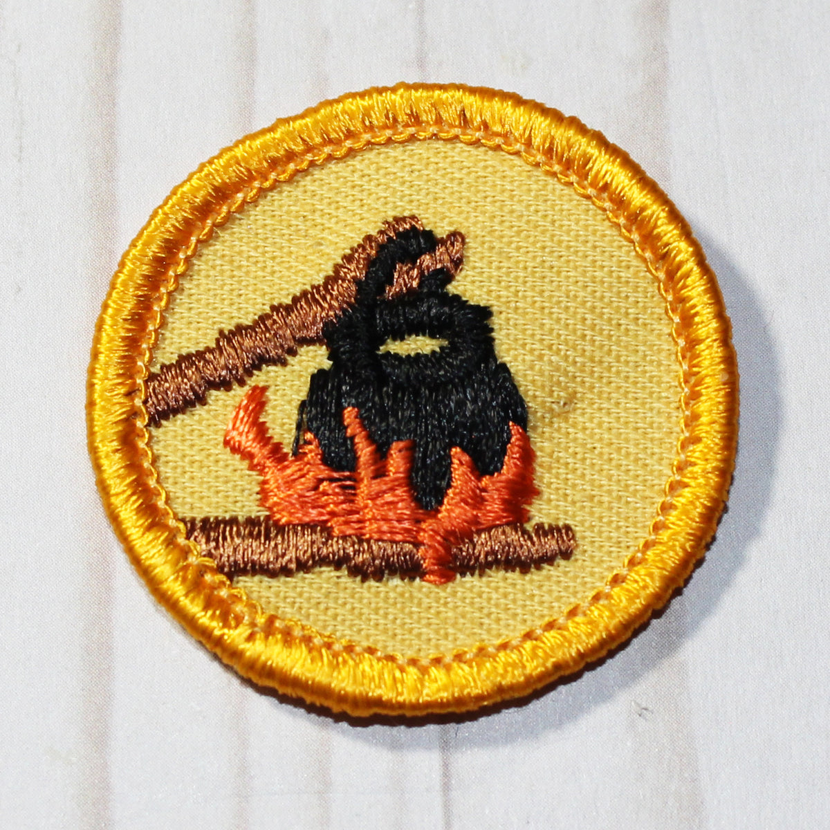 Outdoor Cook Older (Yellow Border)