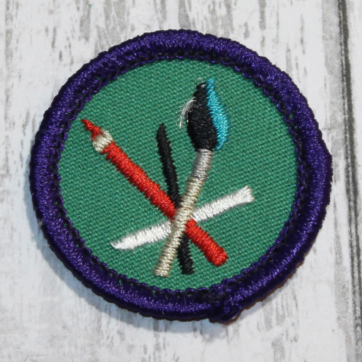 Drawing And Painting (Purple Border)