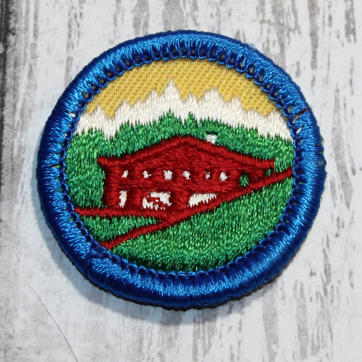 Girl Scouting Around The World (Blue Border)