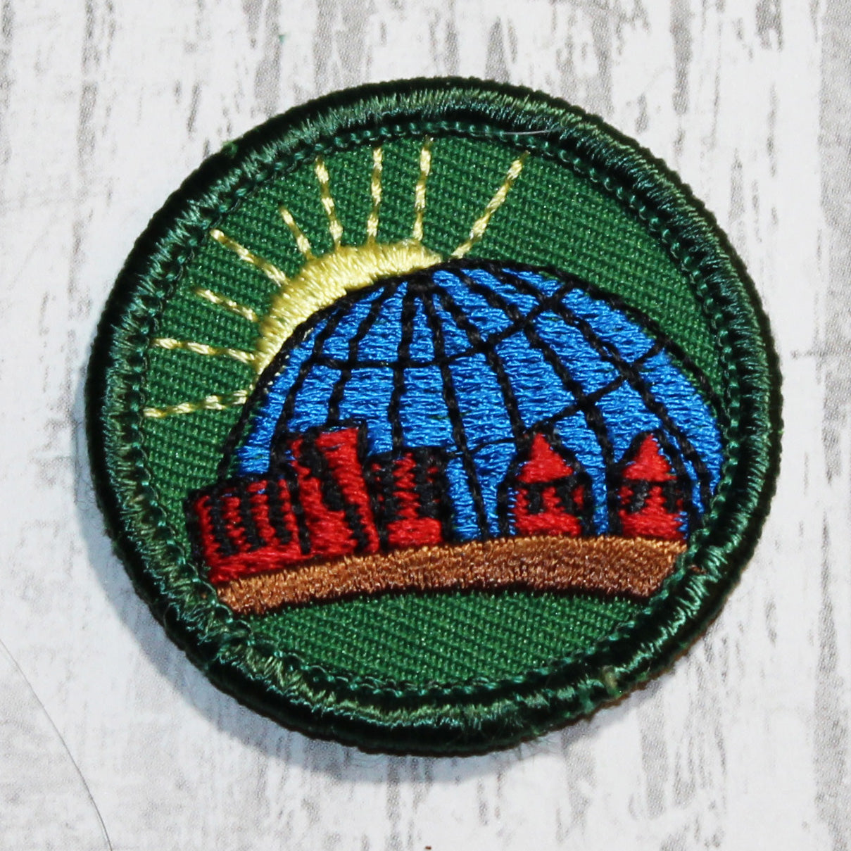 The World In My Community (Green Border)