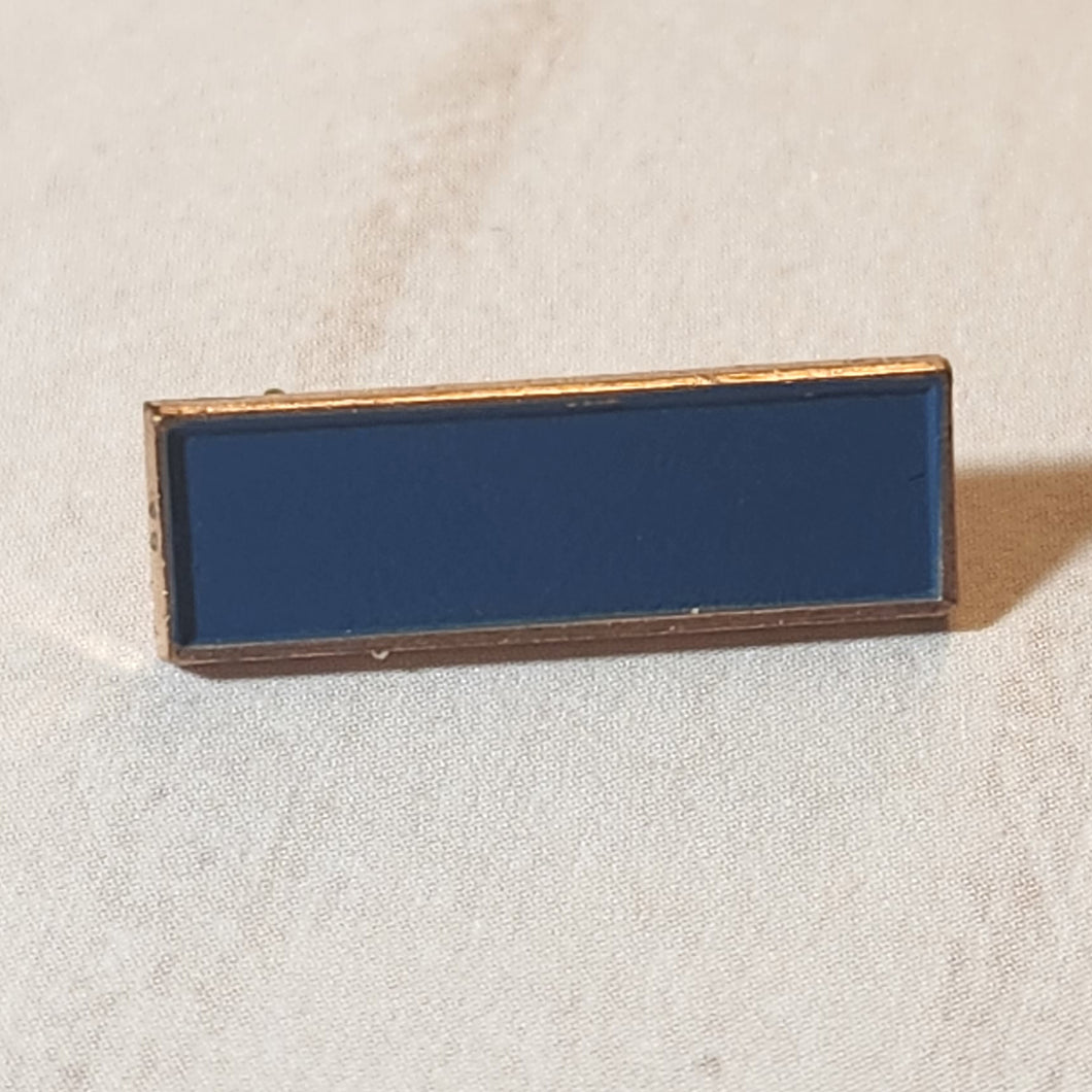 Community Service Bar Pin - Blue - Inset