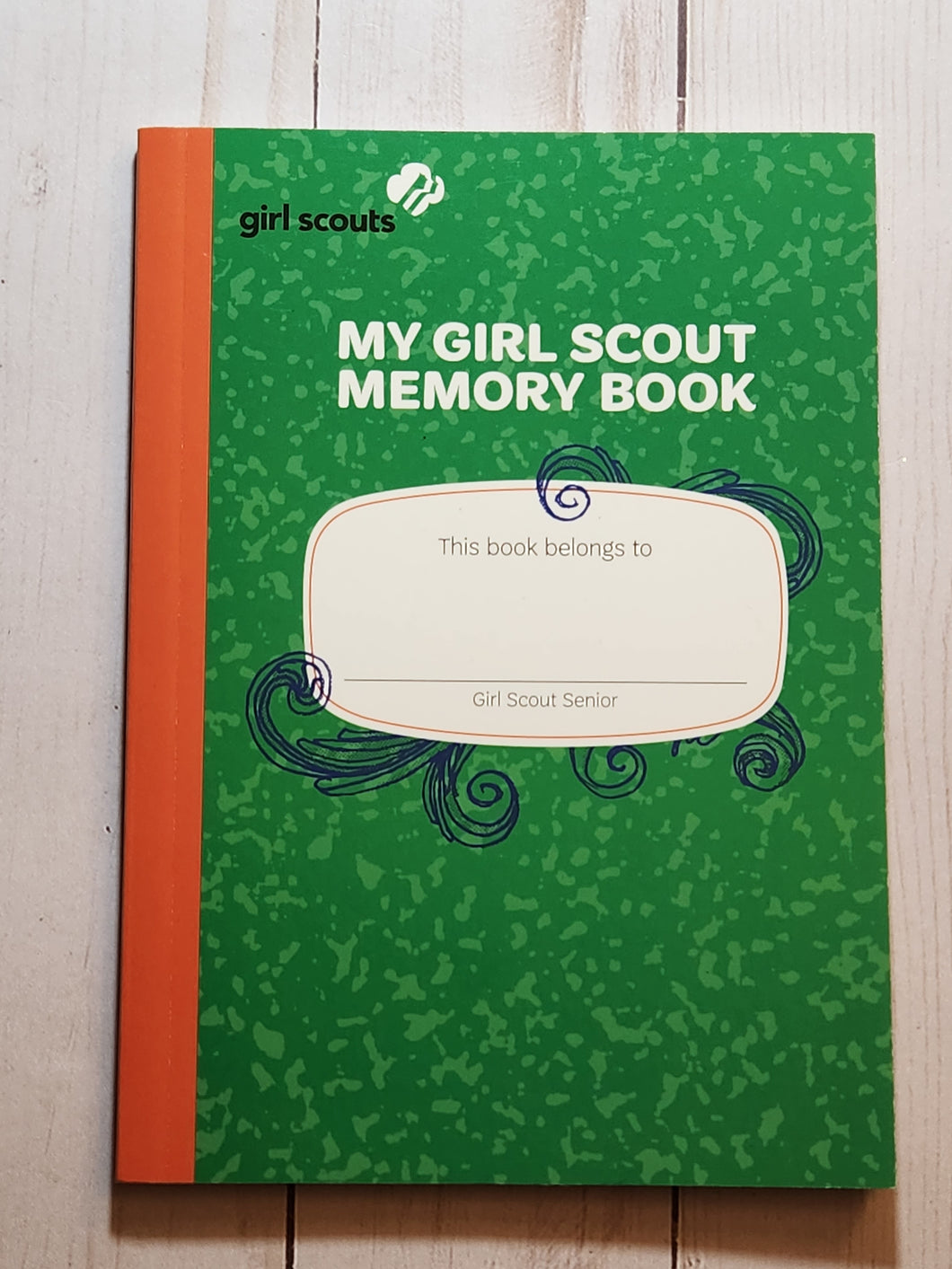 Senior Girl Scout Memory Book