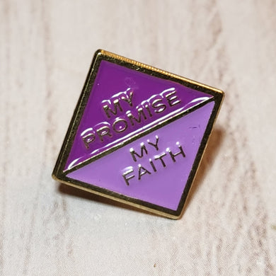 Junior My Promise My Faith Pin