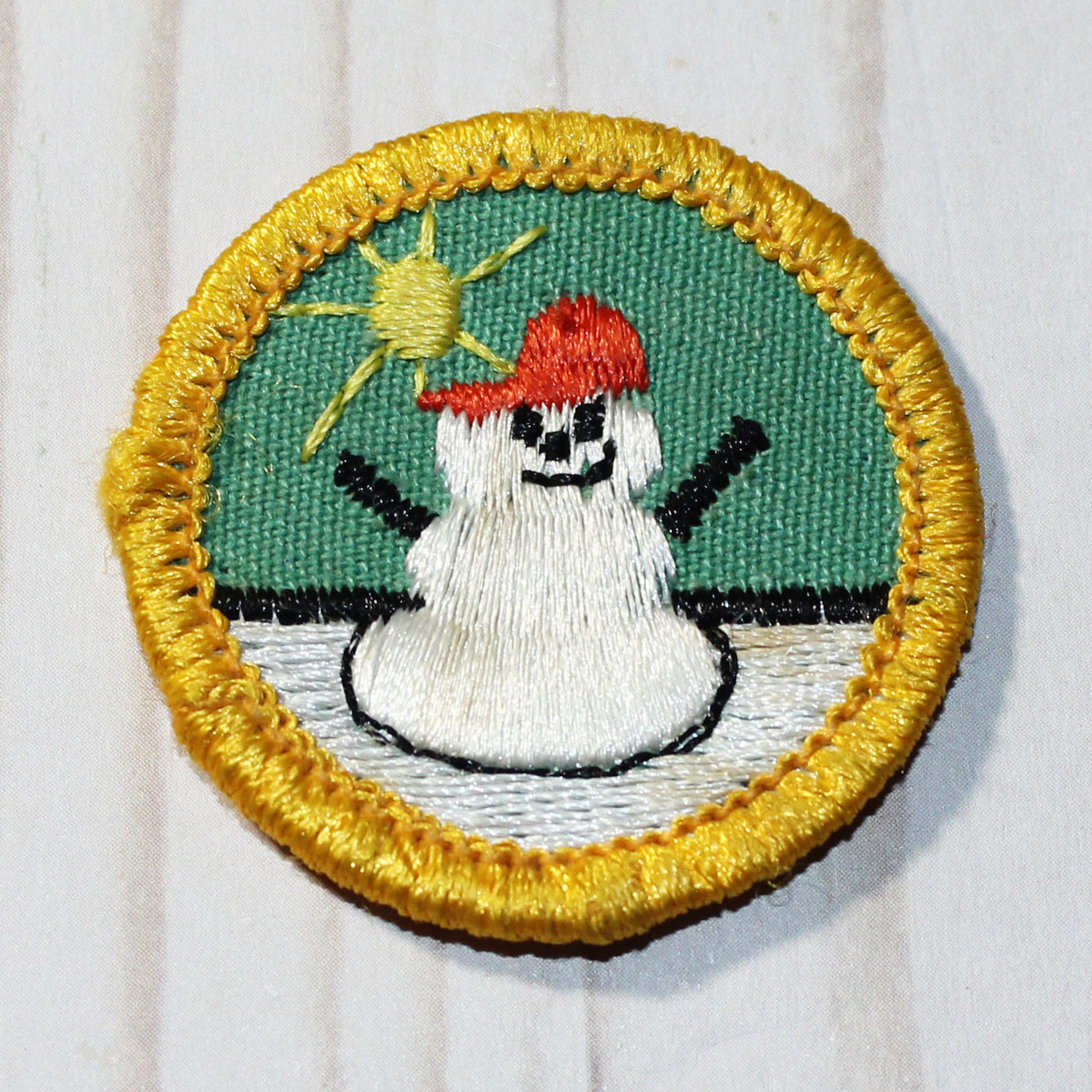 Frosty Fun (Yellow Border)
