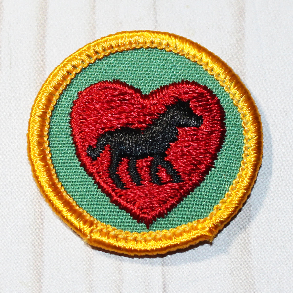 Horse Lover (Yellow Border)