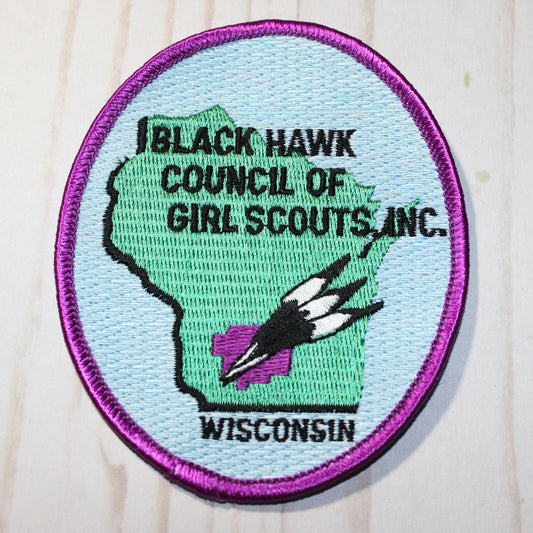 Council Patch - Black Hawk