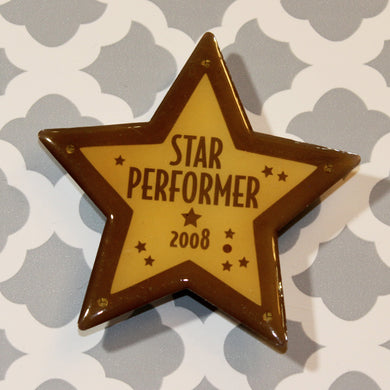 Button - Star Performer