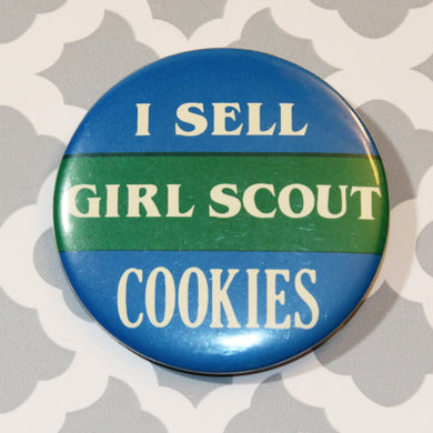 Button - I Sell Cookies