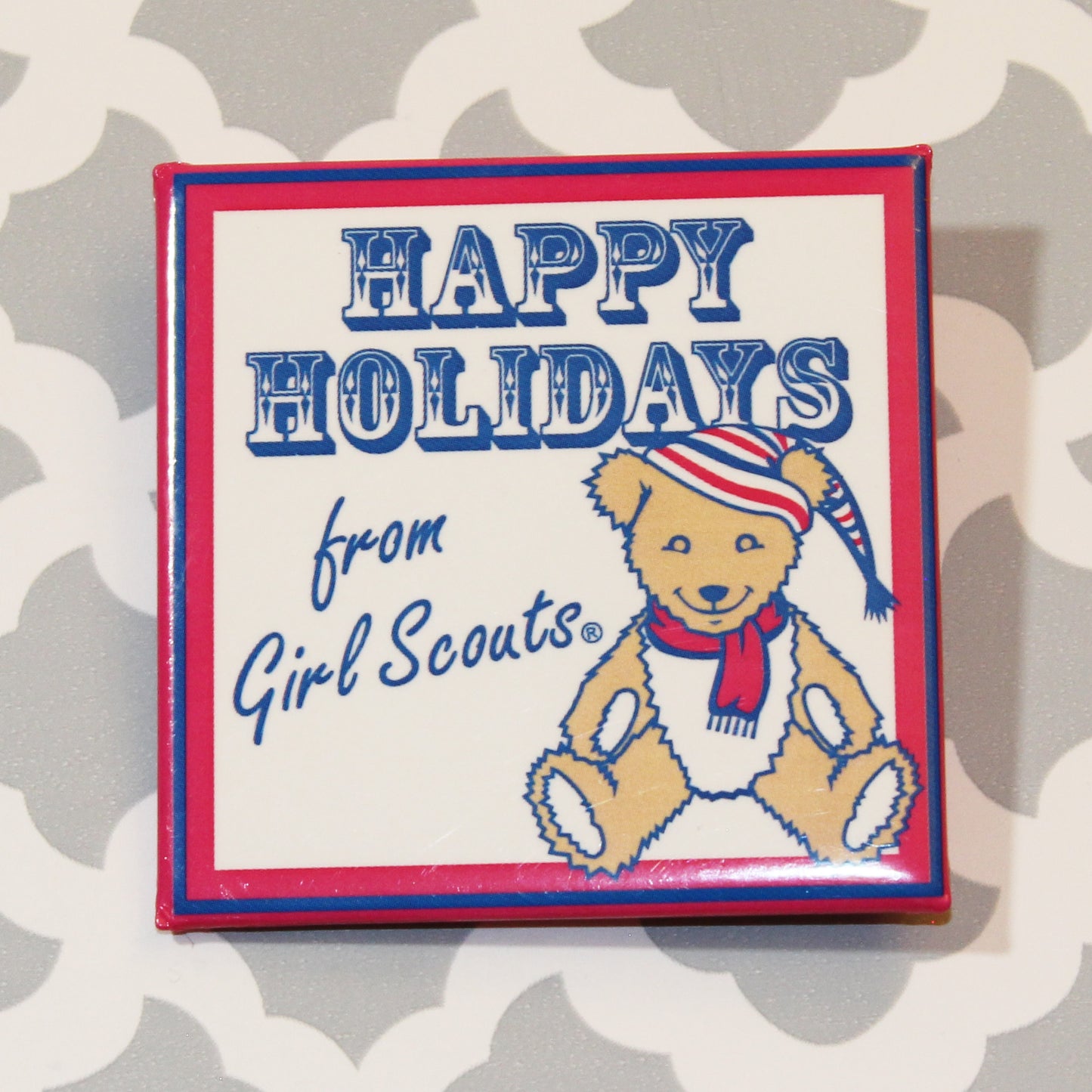 Button - Happy Holidays