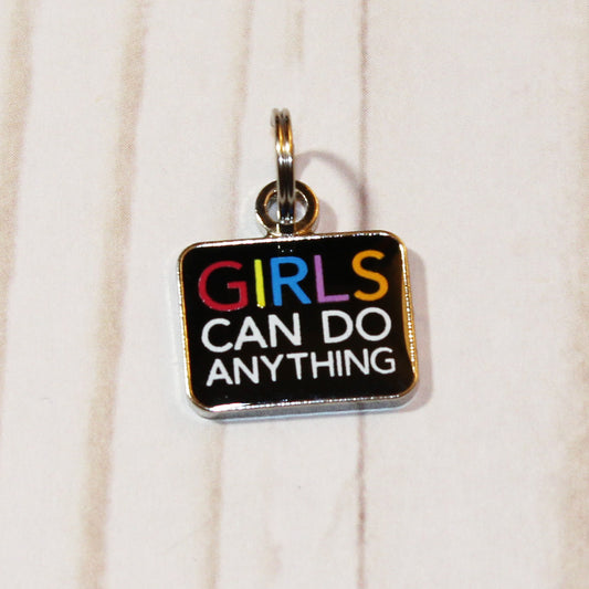 Girls Can Do Anything Charm
