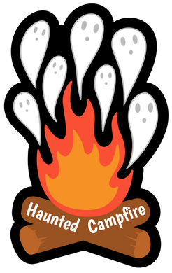 Haunted Campfire Patch Glow In The Dark