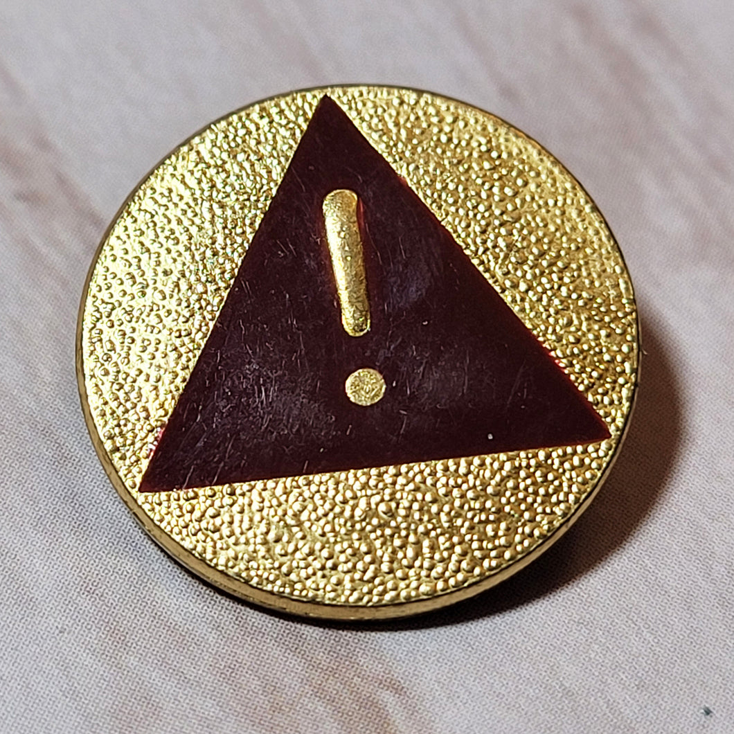 Brownie Safety Award Pin