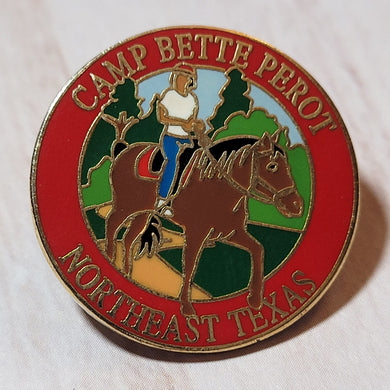 Camp Bette Perot Pin