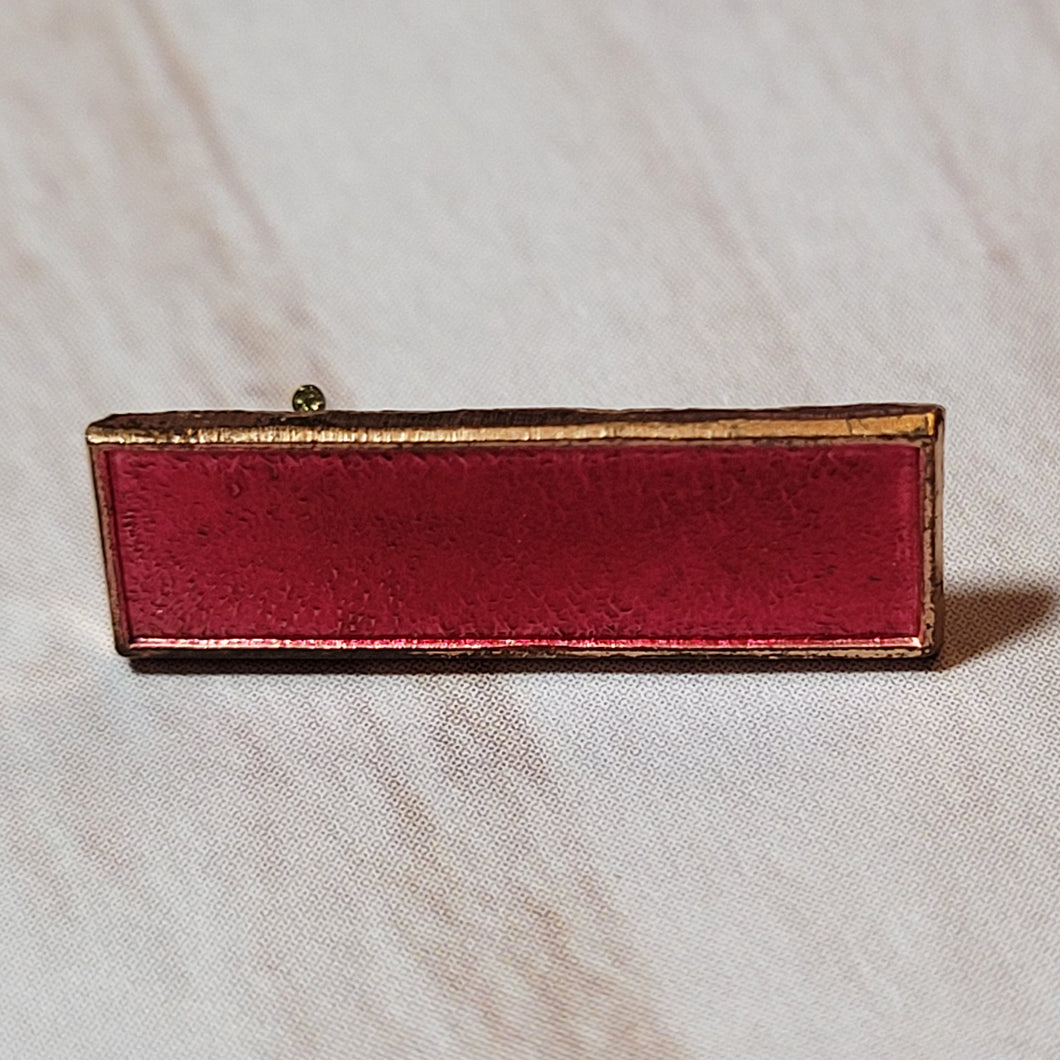 Community Service Bar Pin - Pink - Inset