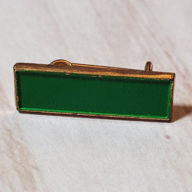 Community Service Bar Pin - Green - Inset