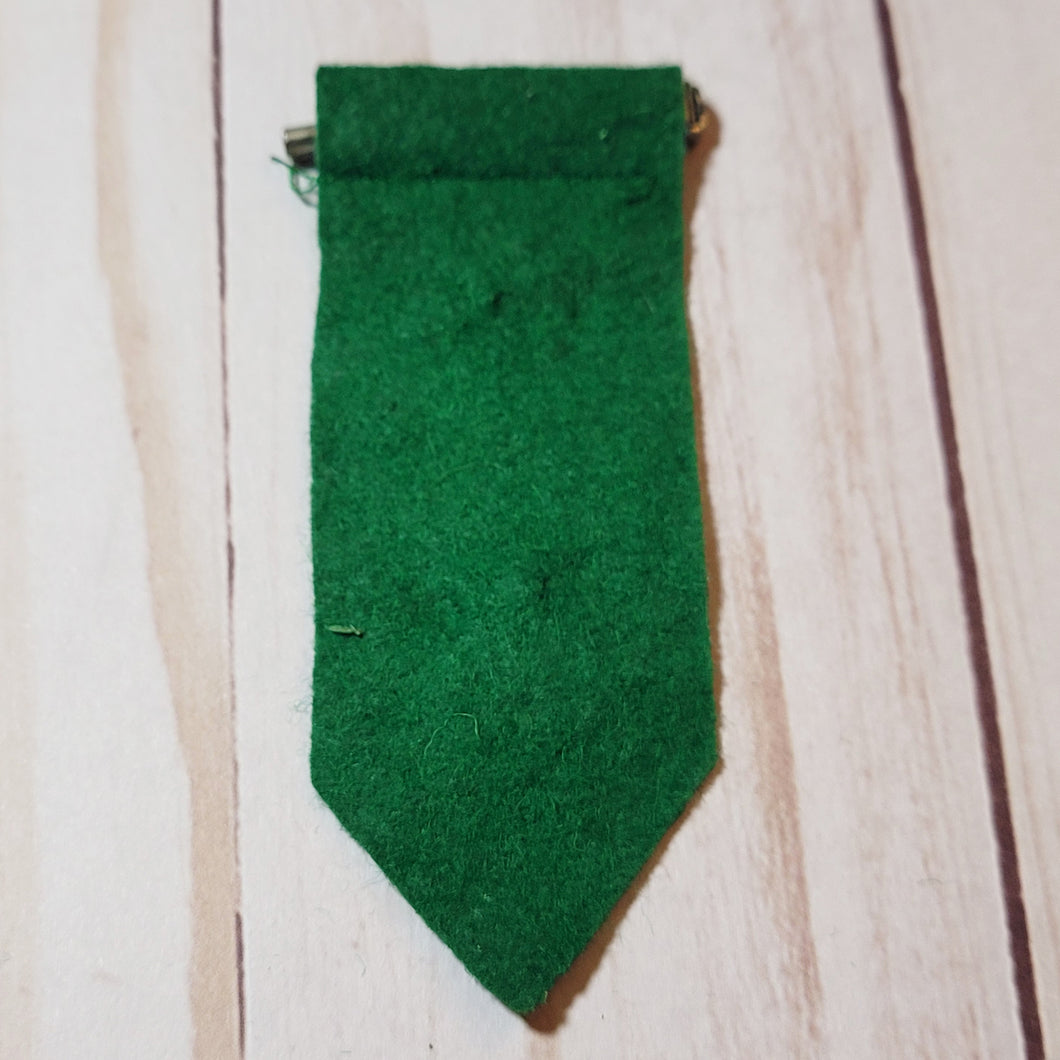 Junior Tab - Felt - Green