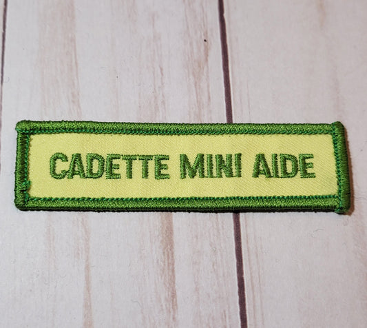 Cadette Mini Aide