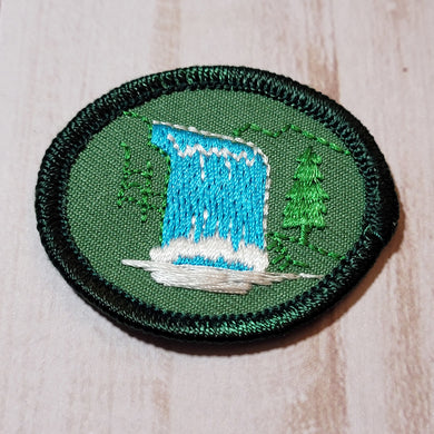 Troop Crest - Waterfall