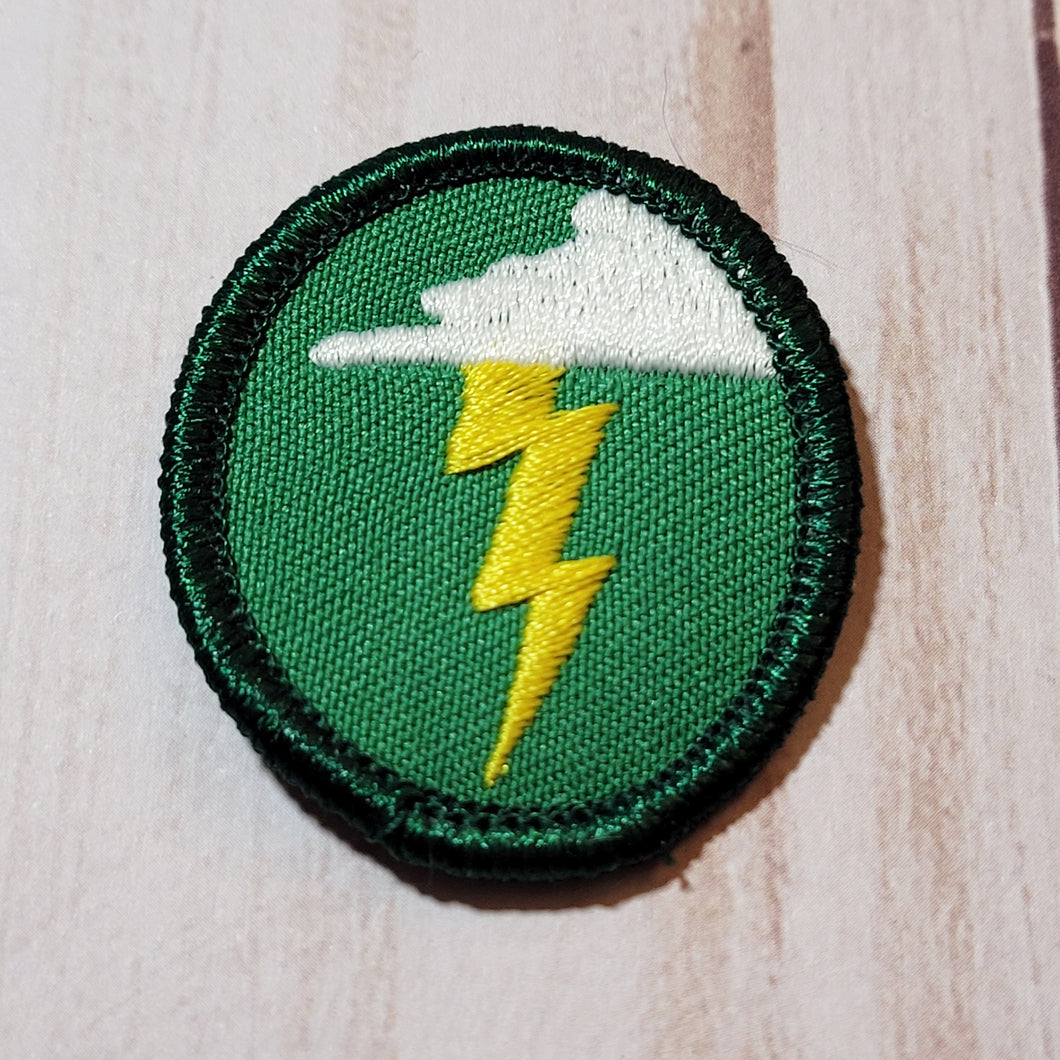 Troop Crest - Lightning