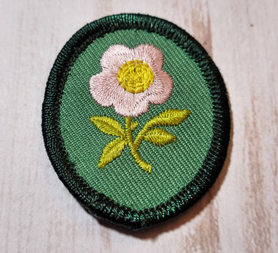 Troop Crest - Wild Rose