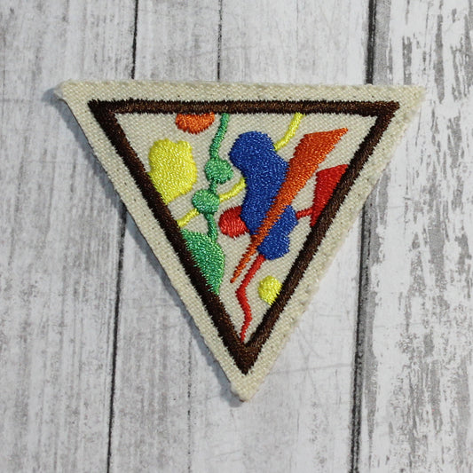 Colors And Shapes (Brown Border)