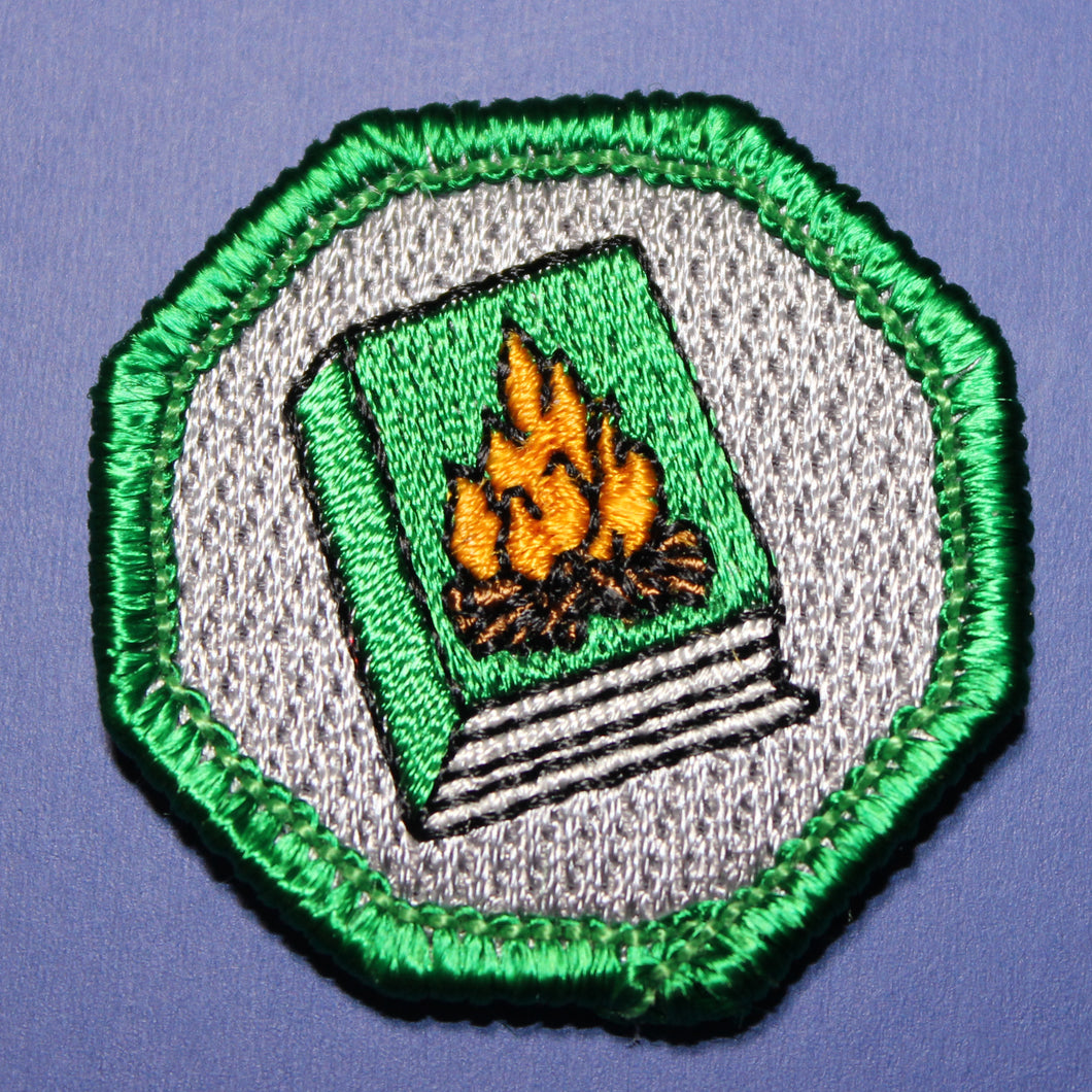 Adult Badge - Campfire Glow