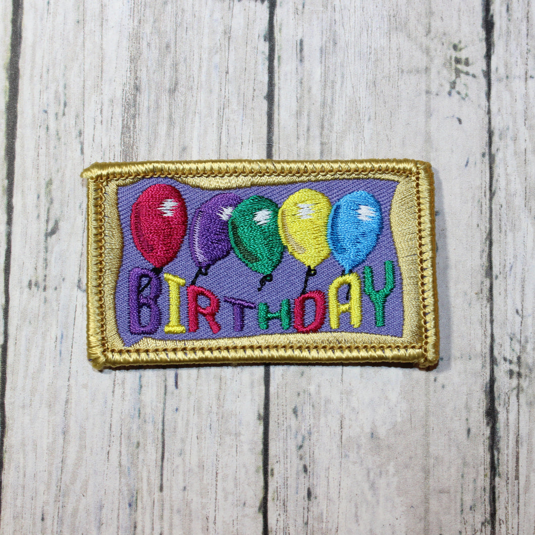 Fun Patch - Birthday