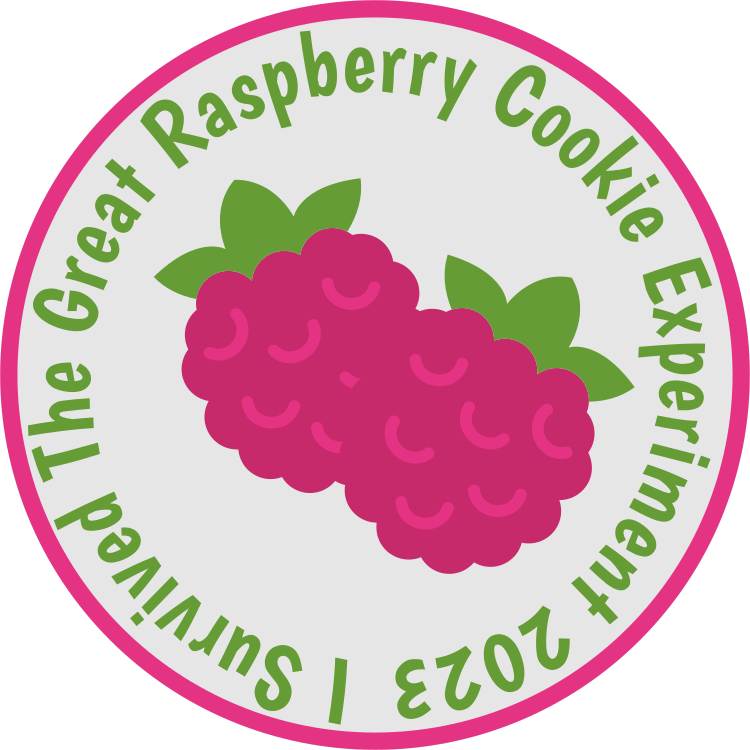 Raspberry Cookie Experiment Patch Metallic