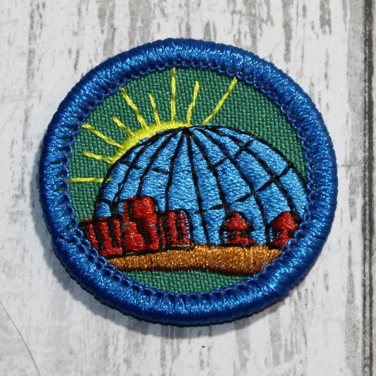 The World In My Community (Blue Border)